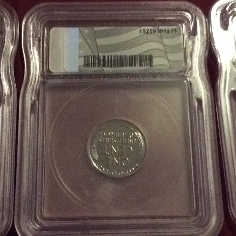 4 ICG Genuine Slabbed Coins and 1 INB Slab - Picture 8 of 11